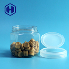 Özel Ambalaj Boş Altıgen Plastik Şeker Kavanozları Geniş Ağızlı 87mm Flip Top