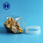 Özel Ambalaj Boş Altıgen Plastik Şeker Kavanozları Geniş Ağızlı 87mm Flip Top
