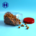 1480ml 50oz Kare PET Plastik Kavanoz Kahve Tozu Vidalı Kapaklı Gıda Ambalajı