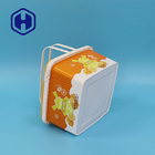 Lüks Dekoratif IML Konteyner Plastik Noel Peynir Kurabiye Paketleme Kurabiye Kutusu