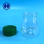 Küçük Tuz Biber Yuvarlak PET Boş Plastik baharat kavanozu 100 ml Flip Top Kapak 6 delik