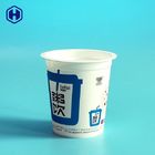 Yuvarlak Top IML Kupası Food Grade Suya Dayanıklı Plastik Yoğurt Parfe Kupaları