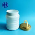 Yulaf Ezmesi Fındık için 2450ml Gıda Sınıfı Beyaz Sızdırmaz Plastik Kavanoz