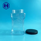 110mm Geniş Ağız 2805ml Pinch Grip Plastik Kavanoz Seti Mutfak Depolama İçin
