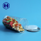 500ml Şeffaf Plastik Kutular Kurutulmuş Sebze Konserve Gıda Tek Kullanımlık Pet Teneke Kutu