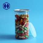 500ml Şeffaf Plastik Kutular Kurutulmuş Sebze Konserve Gıda Tek Kullanımlık Pet Teneke Kutu