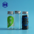 Kapaklı Bpa Ücretsiz Küçük Plastik Şeker Kavanozları 130ml Kuru Bitki Ambalajı