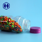 Çikolatalı Fasulye Tohumları İçin 300ml Sızdırmaz Plastik Kavanoz Vidalı Kapaklı Küçük Ağızlı PET Şeker Kavanozları