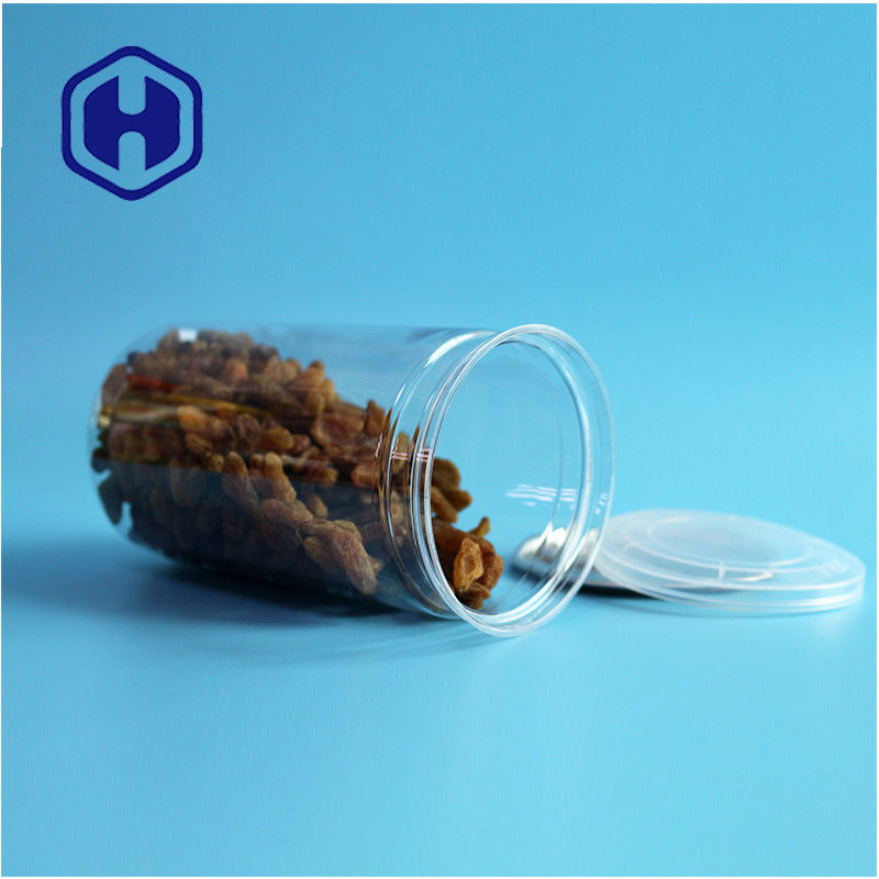 500ml Özel Tasarımlar Atıştırmalık Gıda Ürünleri Gıda Paketlemesi İçin Tekrar Kullanılabilir PET Plastik Kutular