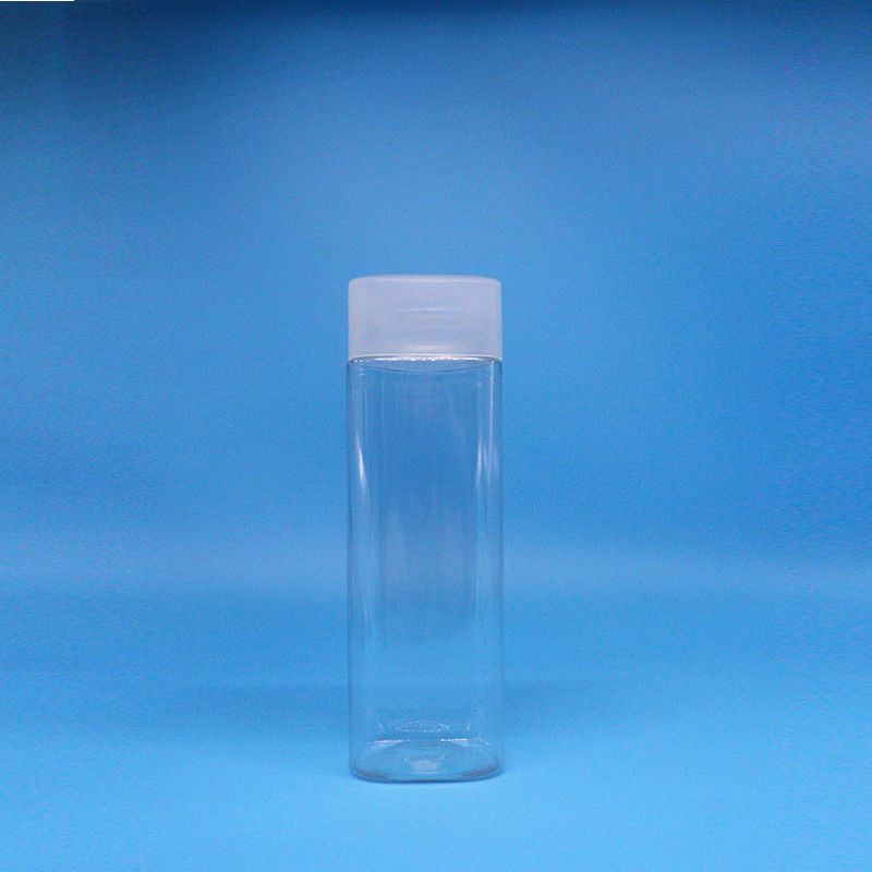 Snack Candy Clear Square Wide Mouth Gıda kalitesi PET Plastik Kavanozlar Vuruş Yukarı Kapağı