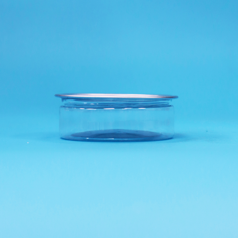 Dönümlü Plastik PET Kutusu Kağıtla Gönüllü Açık Sonu Yiyecek Şekerli Kurabiyeler Atıştırmalık Ambalajı