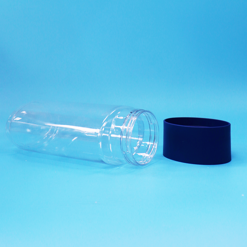 Yumurta şeklinde şeffaf plastik PET kurabiye fındıklar şeker kavanozu BPA'dan arınmış
