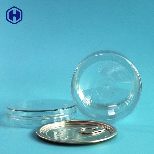 Vidalı Kapaklı Tip Şeffaf Plastik Kutular 16OZ 500ML, Alüminyum EOE Üstlü