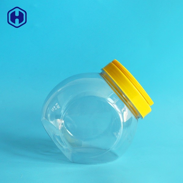 BPA Ücretsiz Sızdırmaz Plastik Kavanoz Küçük Boks Seti Şekil 1100 ML 35 OZ