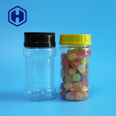 Toplu Tatlılar Bisküvi 230ml Yuvarlak Vidalı Kapaklı Plastik Kavanoz Çapı 54mm