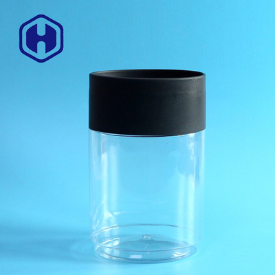 Boş Badem Kuruyemiş Bisküvi Oval Plastik PET Kavanoz İstiflenebilir 716ml