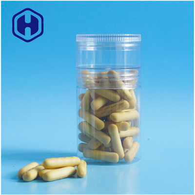 240ml PET Plastik Kavanoz H92mm 2 Kat Vidalı Kapak Yapıştır Reçel Barlar Bisküvi Boş