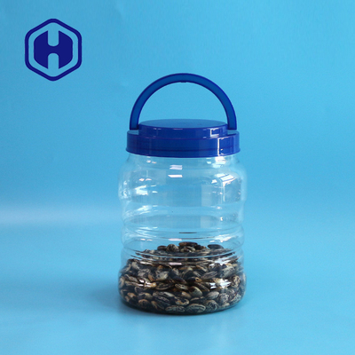 Elektronik Parçalar İçin 83OZ Sızdırmaz Büyük Plastik Ambalaj Kavanozu Makine Elemanları