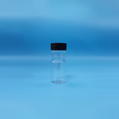 Şeffaf Plastik PET Gıda Derecesi Çili Tozu baharat kavanozu Sivil Kapak