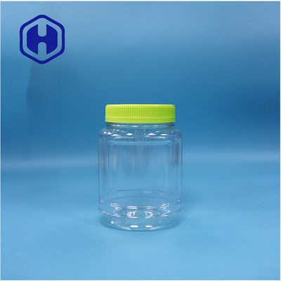 Açık Oval Plastik Hediye Şekerli Fındık Nougat Lolipop Meyve Jelly Jar Düğme Kapağı