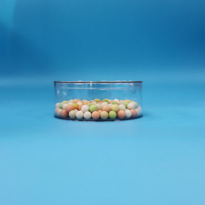 Bisküvi Kuru Meyve Şekerli Çikolatalı Şekerli Şeffaf Yuvarlak Plastik Paket Kutusu