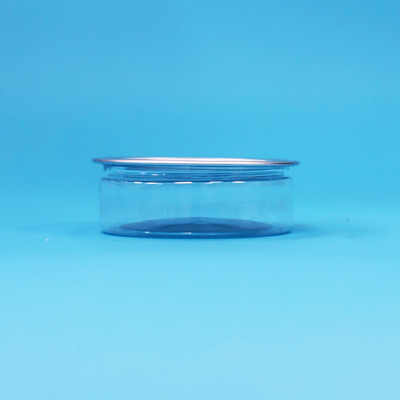 Dönümlü Plastik PET Kutusu Kağıtla Gönüllü Açık Sonu Yiyecek Şekerli Kurabiyeler Atıştırmalık Ambalajı