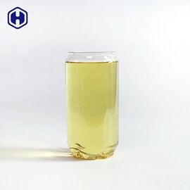 Boş Tall Plastik Soda Kutular Özel Boyutlu Plastik Silindir Kavanozu
