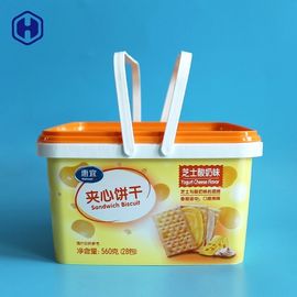 Estetik Duygu IML Küvetler 3200ml Kurutulmuş Kurabiye Bisküvi 560g Paketleme