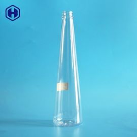 PET Şeffaf Boş Sos PET Şişe Pagoda Şekli 264MM Yükseklik
