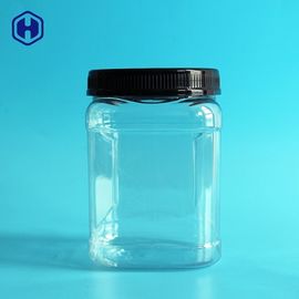 Ev Mutfak Kullanımı Plastik Kavrama Kavanozları Hafif Plastik Bisküvi Konteynerleri