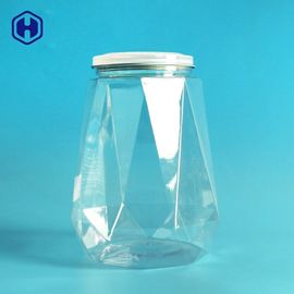 Dayanıklı Yeniden Kullanılabilir Şeffaf Silindir Kabı Çevre Dostu 1630ml