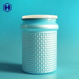 Kabartma Duvar Plastik Silindirik Konteynerler 401 EOE / POE Çiçek İçin Kapak