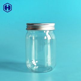 Oval Top Şekli 310ML Sızdırmaz Plastik Kavanoz Sapsız