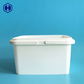 Özel 3.2L IML Küvetler Çift Saplı Kutular Plastik Gıda Saklama Kapları