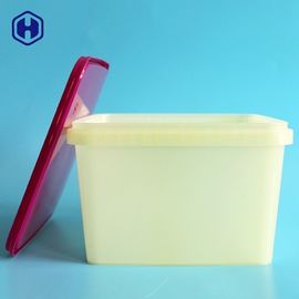 Soda Çerezleri / Bisküvi 121 Below için Geri Dönüşüm PP Kare Gıda Kovaları