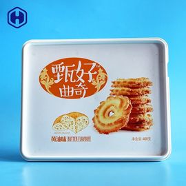 Sarı Tereyağı Ev Tatlı Hediye Konteyner Ambalaj Kişiselleştirilmiş L25.7 * W21.3 * H6.9 Cm