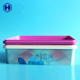 İstiflenebilir IML Güçlü Gıda Snack Ambalaj PP Plastik Mikrodalga Güvenli