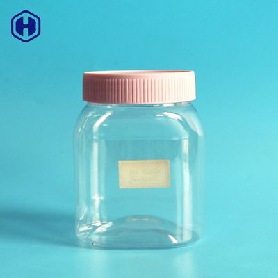 Fıstık Ezmesi Çikolata Ambalajı İçin 360ML Sızdırmaz Plastik Kavanoz