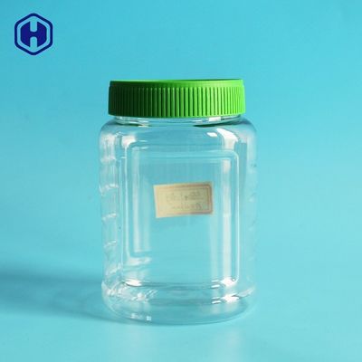 Yeşil Vidalı Kapaklı 16OZ 480ML Sızdırmaz PET Kavanoz