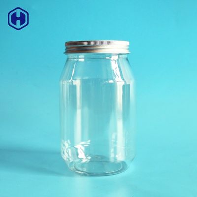 Hava geçirmez 630ML 31OZ 70mm Plastik Mason Kavanoz Reçel Ambalajı