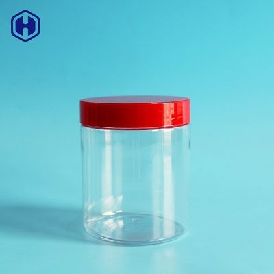 Kolay Açık Uçlu Hava Geçirmez 73mm 13OZ Şeffaf Plastik Kutular