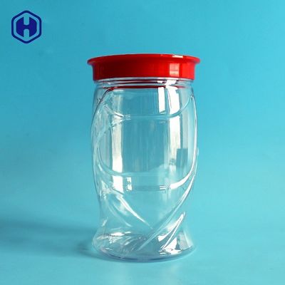 Balık Şekli 167mm 900ML 30OZ Sızdırmaz Plastik Kavanoz
