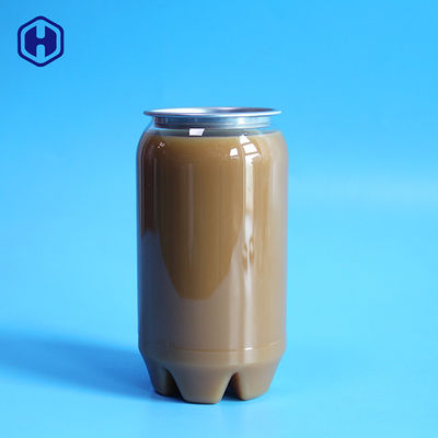 İçecekler Sütlü Çay İçin 350ML 123MM Plastik Soda Kutuları