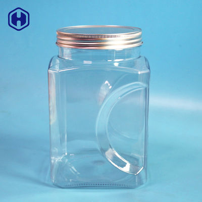 BPA İçermeyen Gıda Sınıfı 2222ml 75oz PET Kavanoz Kavanoz