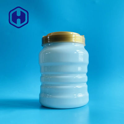 Yulaf Ezmesi Fındık için 2450ml Gıda Sınıfı Beyaz Sızdırmaz Plastik Kavanoz
