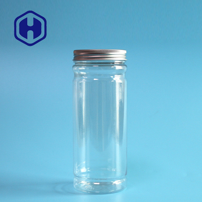 PET 350ml Kokulu Aromalı Çay Plastik Vidalı Kapaklı Boş Kavanoz