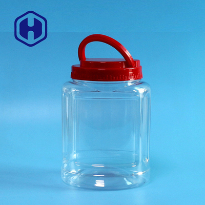 Fındık Çekirdekleri Ambalaj için Boş Oval 30oz 900ml Sızdırmaz Plastik Kavanoz