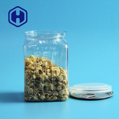 EOE Tek Kullanımlık Plastik Gıda Kutuları 450ml Kare PET Gıda Sınıfı