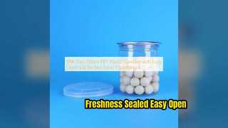 Deniz Ürünleri ve Şeker Paketleme için 220ml PET Kutu