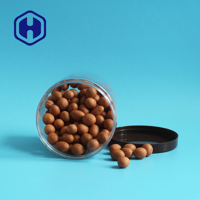 710ml 24oz Sızdırmaz Plastik Ambalaj Kavanozu Geniş Ağızlı Fıstık Patlamış Mısır Gıda Depolama